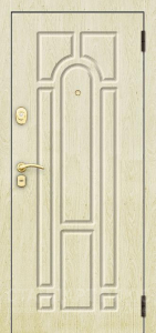 Стальная дверь Трёхконтурная дверь №17 с отделкой МДФ ПВХ