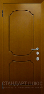 Стальная дверь С терморазрывом №12 с отделкой МДФ Шпон