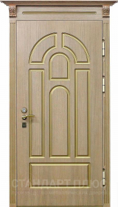 Стальная дверь Элитная дверь №22 с отделкой Массив дуба