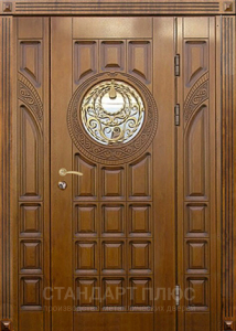 Стальная дверь Парадная дверь №83 с отделкой Массив дуба