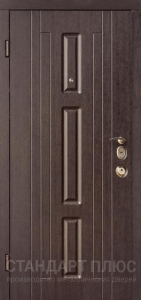 Стальная дверь МДФ №166 с отделкой МДФ ПВХ