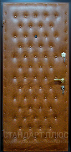 Стальная дверь Винилискожа №19 с отделкой Винилискожа