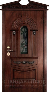 Стальная дверь Элитная дверь №34 с отделкой Массив дуба