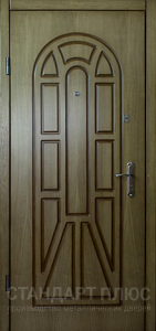 Стальная дверь Ламинат №4 с отделкой МДФ Шпон