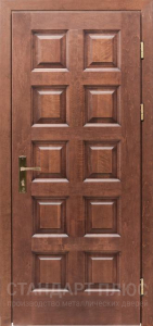 Стальная дверь Утеплённая дверь №35 с отделкой МДФ ПВХ