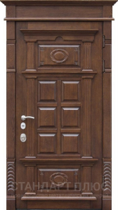 Стальная дверь Элитная дверь №17 с отделкой Массив дуба