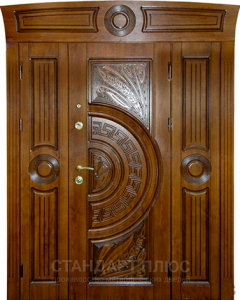 Стальная дверь Парадная дверь №97 с отделкой Массив дуба