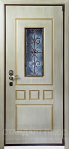 Стальная дверь Элитная дверь №23 с отделкой Массив дуба