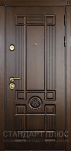 Стальная дверь С зеркалом №4 с отделкой МДФ ПВХ