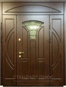 Стальная дверь Парадная дверь №36 с отделкой Массив дуба