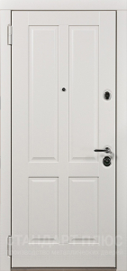 Стальная дверь Белая дверь №9 с отделкой МДФ ПВХ
