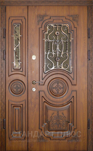 Стальная дверь Парадная дверь №119 с отделкой Массив дуба