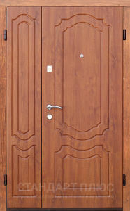Стальная дверь Двухстворчатая дверь №7 с отделкой МДФ ПВХ