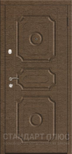 Стальная дверь МДФ №105 с отделкой МДФ ПВХ