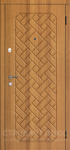 Стальная дверь МДФ №9 с отделкой МДФ ПВХ