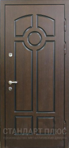 Стальная дверь С зеркалом №52 с отделкой МДФ ПВХ