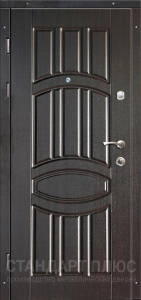Стальная дверь Порошок №38 с отделкой МДФ ПВХ