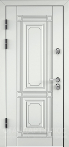 Стальная дверь Белая дверь №15 с отделкой МДФ ПВХ