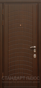 Стальная дверь Утеплённая дверь №31 с отделкой МДФ ПВХ