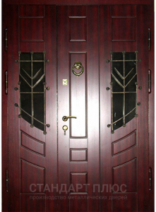 Стальная дверь Парадная дверь №15 с отделкой Массив дуба