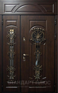 Стальная дверь Элитная дверь №7 с отделкой Массив дуба