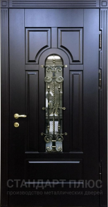 Стальная дверь Парадная дверь №336 с отделкой Массив дуба