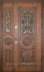 Стальная дверь Парадная дверь №331 с отделкой Массив дуба