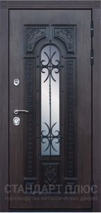 Стальная дверь Парадная дверь №387 с отделкой Массив дуба