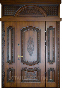 Стальная дверь Парадная дверь №338 с отделкой Массив дуба