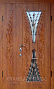 Стальная дверь Парадная дверь №397 с отделкой Массив дуба