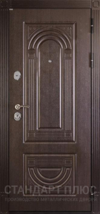 Стальная дверь С зеркалом №48 с отделкой МДФ ПВХ