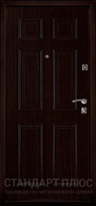 Стальная дверь МДФ №384 с отделкой МДФ ПВХ