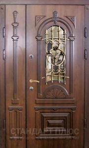 Стальная дверь Парадная дверь №79 с отделкой Массив дуба