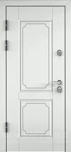 Стальная дверь Белая дверь №19 с отделкой МДФ ПВХ