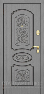 Стальная дверь Трёхконтурная дверь №1 с отделкой МДФ ПВХ