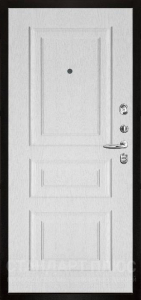 Стальная дверь Белая дверь №6 с отделкой МДФ ПВХ