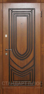 Стальная дверь С терморазрывом №13 с отделкой МДФ Шпон