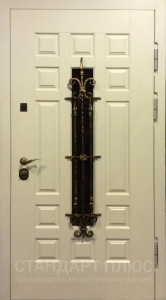 Стальная дверь Парадная дверь №378 с отделкой Массив дуба