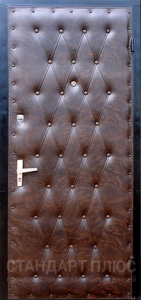 Стальная дверь Винилискожа №16 с отделкой Винилискожа