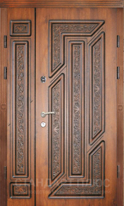 Стальная дверь Парадная дверь №95 с отделкой Массив дуба