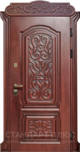 Стальная дверь Парадная дверь №354 с отделкой Массив дуба