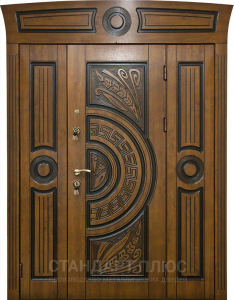 Стальная дверь Парадная дверь №340 с отделкой Массив дуба