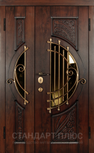 Стальная дверь Парадная дверь №361 с отделкой Массив дуба