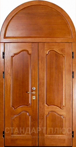 Стальная дверь Парадная дверь №125 с отделкой Массив дуба