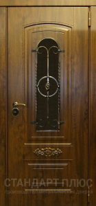 Стальная дверь Элитная дверь №33 с отделкой Массив дуба