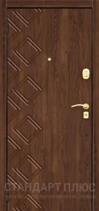 Стальная дверь МДФ №527 с отделкой МДФ ПВХ