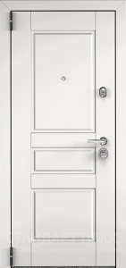 Стальная дверь Белая дверь №20 с отделкой МДФ ПВХ