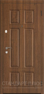 Стальная дверь Утеплённая дверь №6 с отделкой МДФ ПВХ